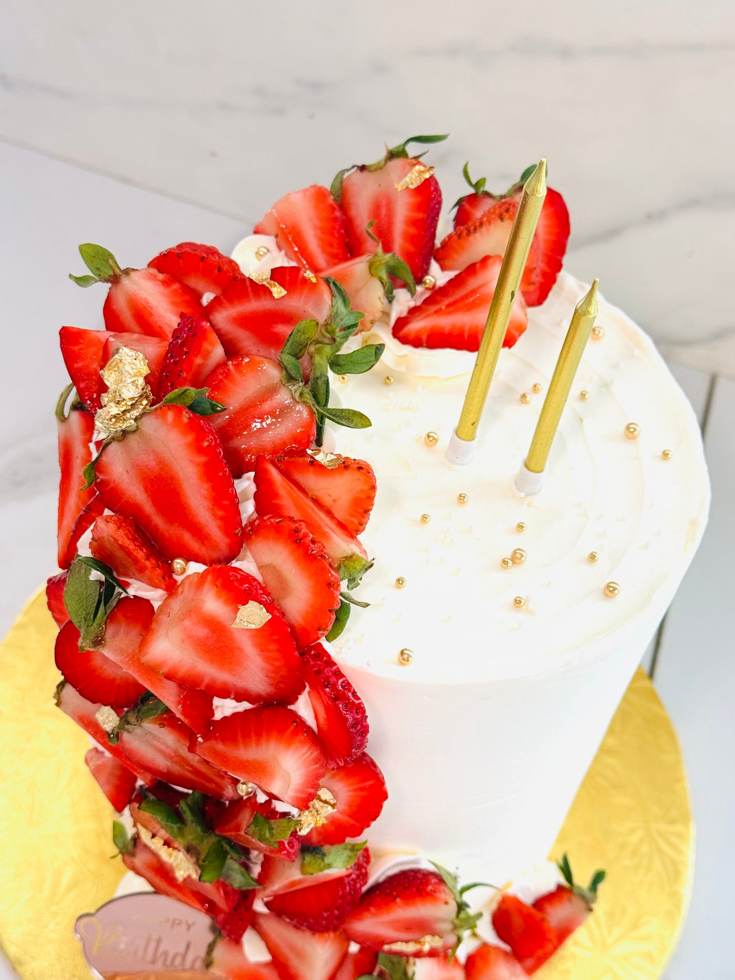 Strawberry cascade (signature cake)