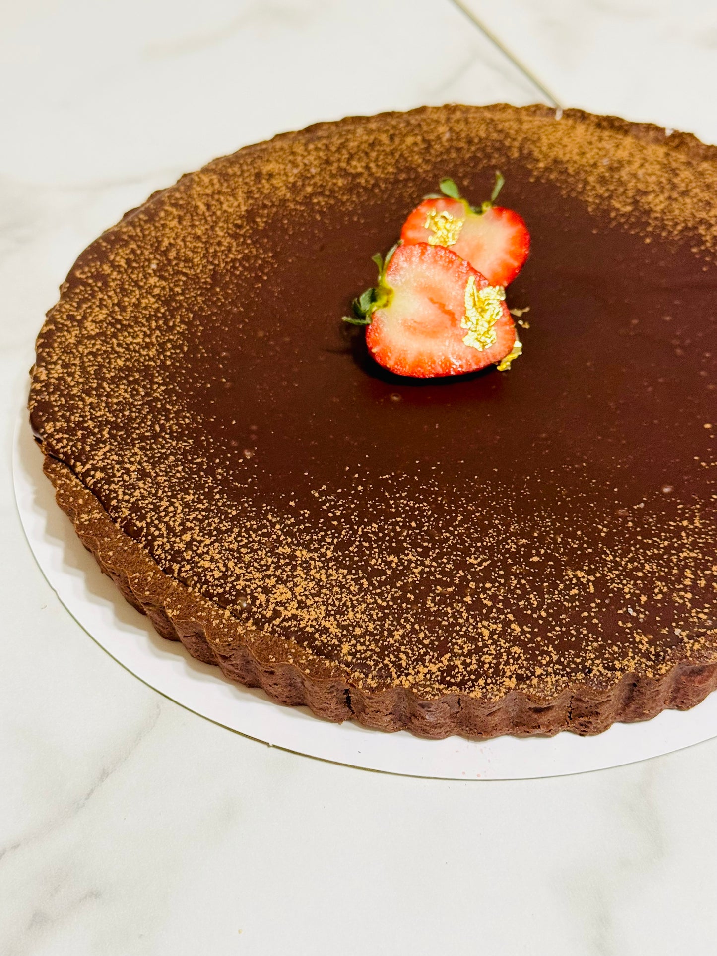 Salted Caramel-Chocolate Tart