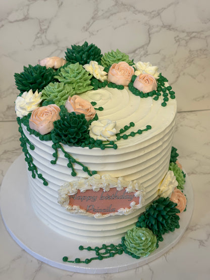 Succulent Cake