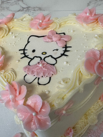 Hello Kitty Cake