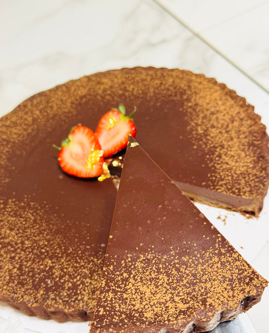 Salted Caramel-Chocolate Tart