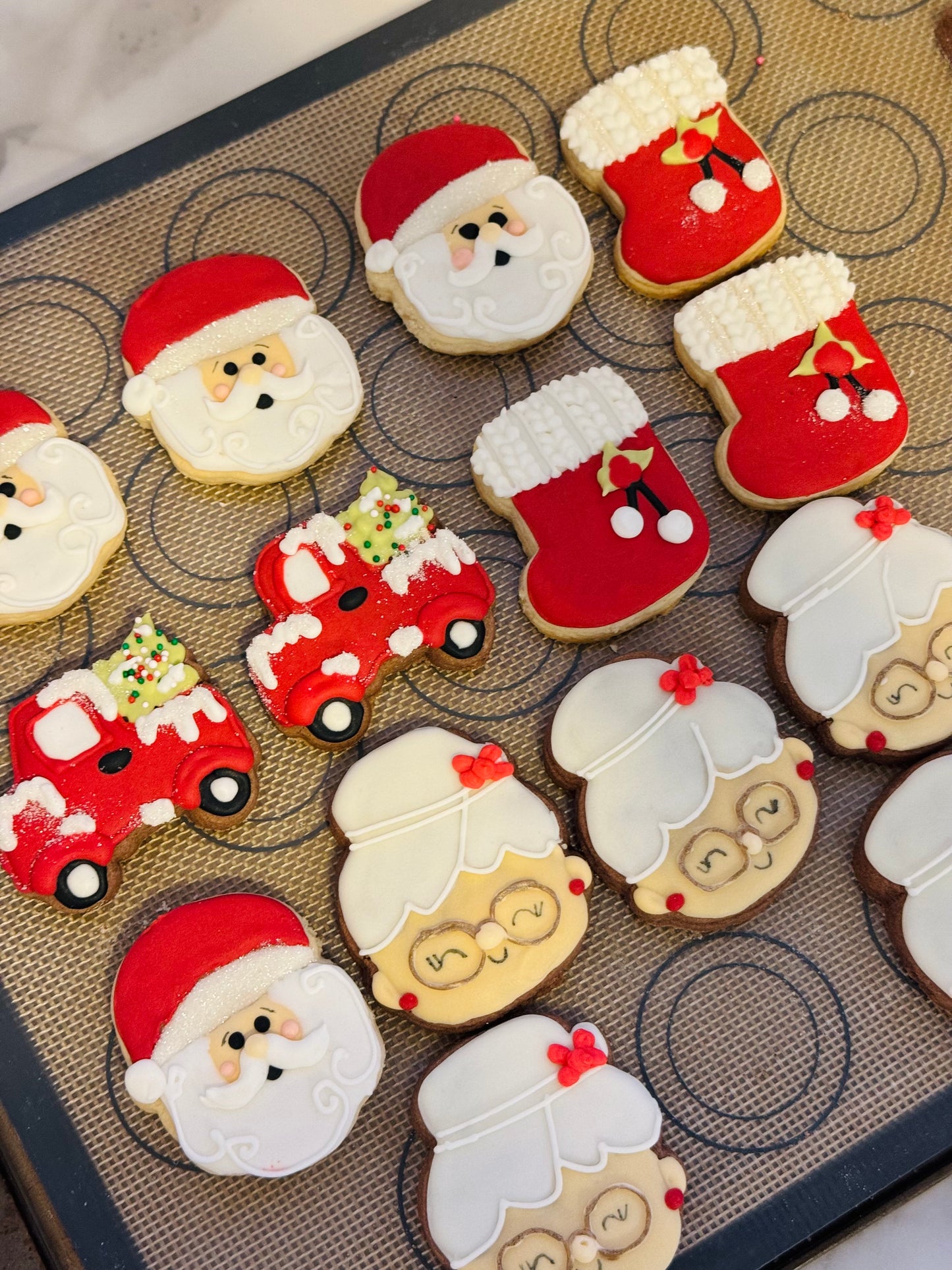 Mini Christmas Cookie Set