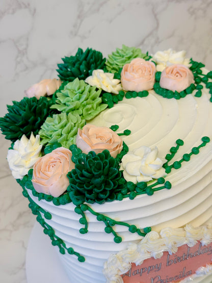 Succulent Cake