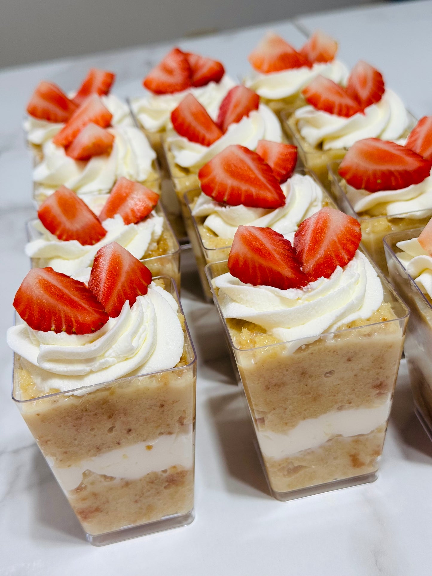 Mini Tres Leches Shooters