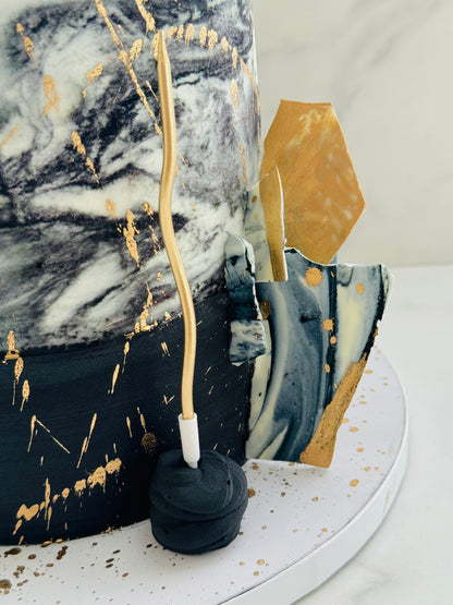 The ultimate marble ( signature cake )