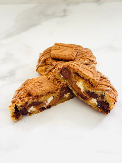 Biscoff Lava Cookies