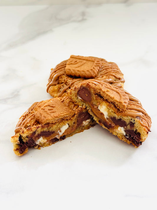 Biscoff Lava Cookies
