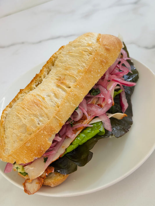 Turkey & Salsa Criolla Sandwich