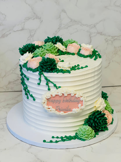 Succulent Cake