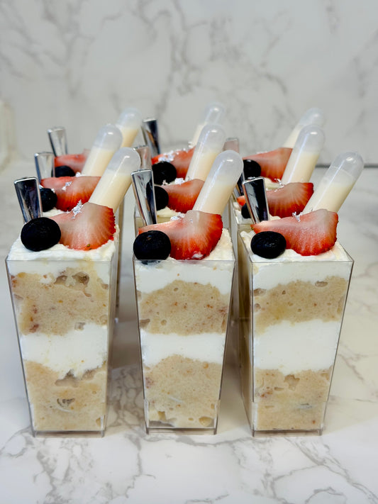 Mini Tres Leches Shooters