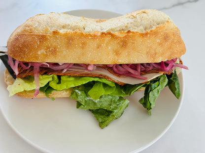 Turkey & Salsa Criolla Sandwich
