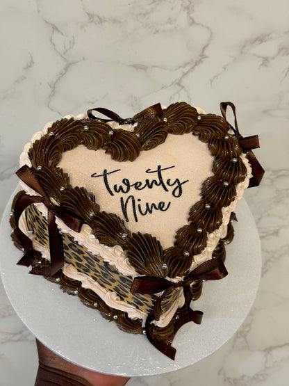 Leopard Print Cake