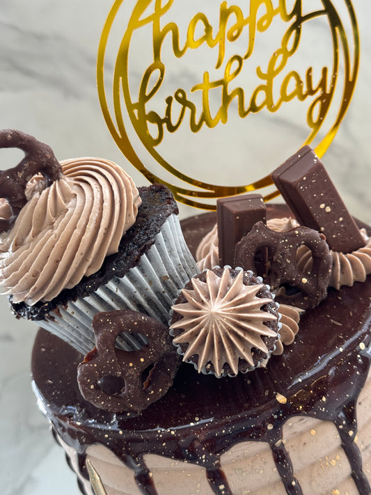 Death by Chocolate (signature cake)