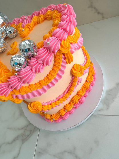Heart Vintage Cake